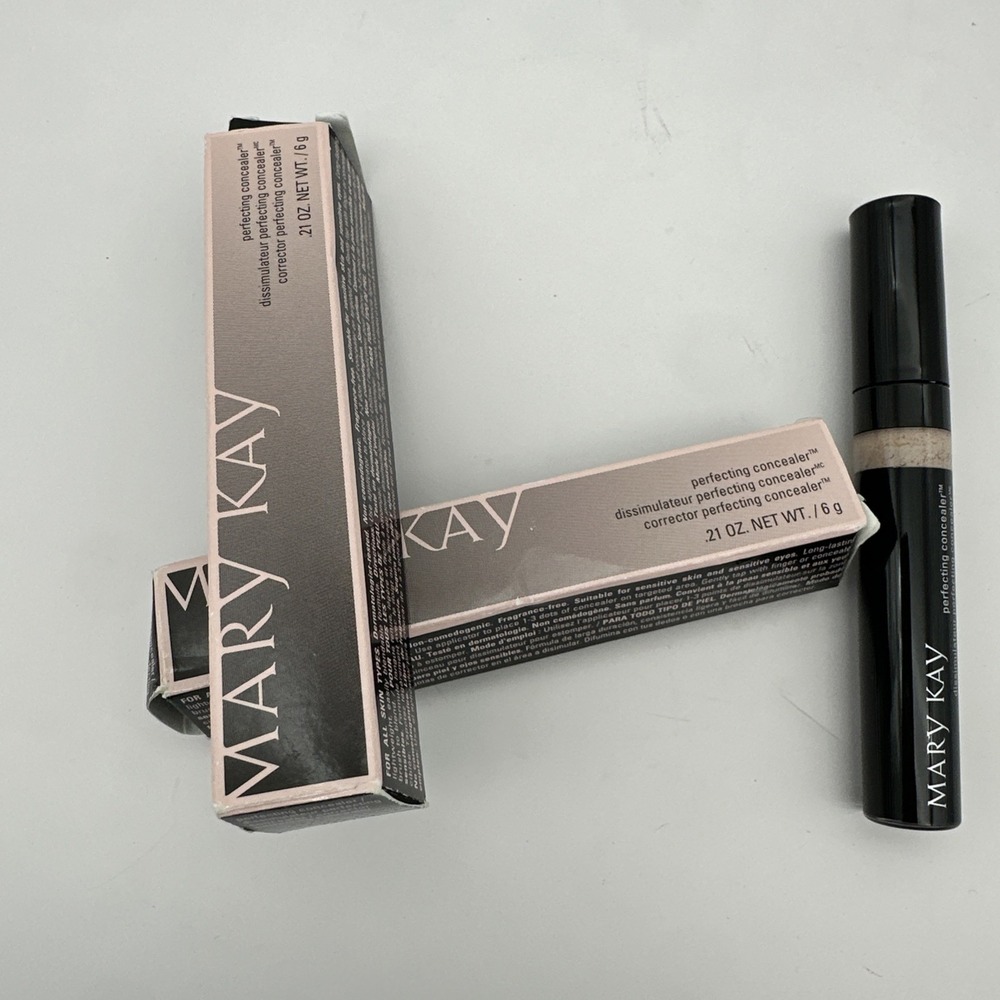Set of 2 - Mary Kay Perfecting Concealer Deep Ivory #092192- NIB